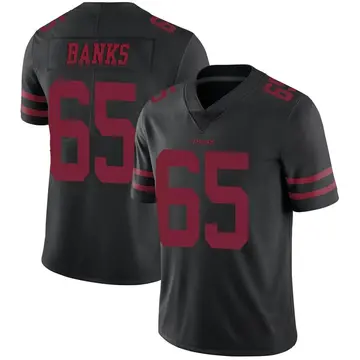 Men's Aaron Banks San Francisco 49ers Limited Black Alternate Vapor Untouchable Jersey