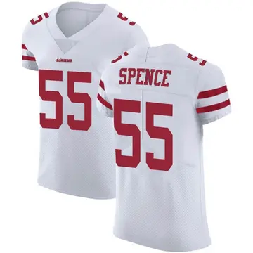 Men's Akeem Spence San Francisco 49ers Elite White Vapor Untouchable Jersey