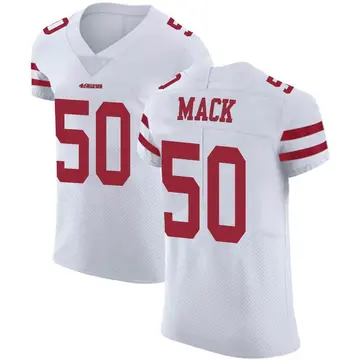 Men's Alex Mack San Francisco 49ers Elite White Vapor Untouchable Jersey