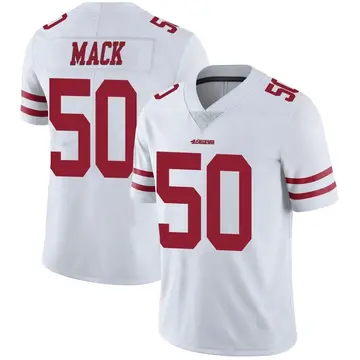 Men's Alex Mack San Francisco 49ers Limited White Vapor Untouchable Jersey