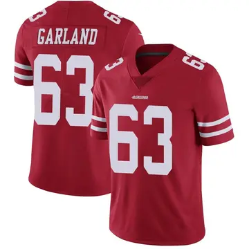 Men's Ben Garland San Francisco 49ers Limited Red Team Color Vapor Untouchable Jersey