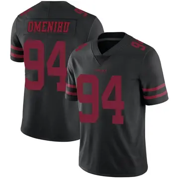 Men's Charles Omenihu San Francisco 49ers Limited Black Alternate Vapor Untouchable Jersey
