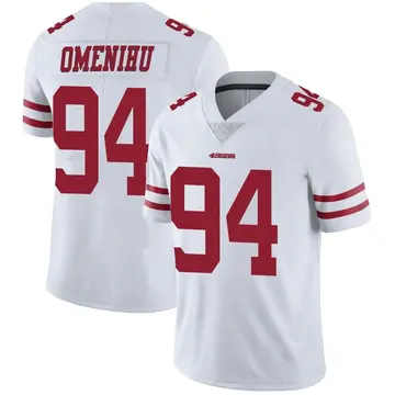 Men's Charles Omenihu San Francisco 49ers Limited White Vapor Untouchable Jersey