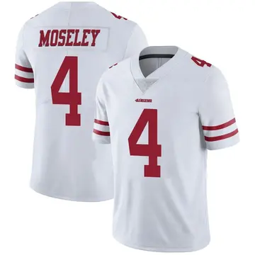 Men's Emmanuel Moseley San Francisco 49ers Limited White Vapor Untouchable Jersey