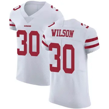 Men's Jarrod Wilson San Francisco 49ers Elite White Vapor Untouchable Jersey