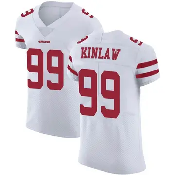Men's Javon Kinlaw San Francisco 49ers Elite White Vapor Untouchable Jersey