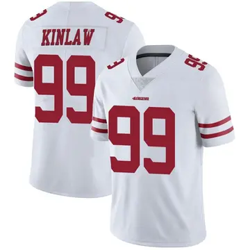 Men's Javon Kinlaw San Francisco 49ers Limited White Vapor Untouchable Jersey