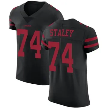 Men's Joe Staley San Francisco 49ers Elite Black Alternate Vapor Untouchable Jersey