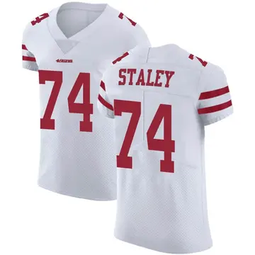 Men's Joe Staley San Francisco 49ers Elite White Vapor Untouchable Jersey