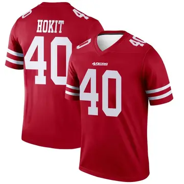 Men's Josh Hokit San Francisco 49ers Legend Scarlet Jersey