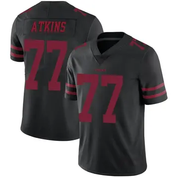 Men's Kevin Atkins San Francisco 49ers Limited Black Alternate Vapor Untouchable Jersey