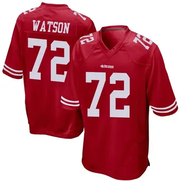 Men's Leroy Watson San Francisco 49ers Game Red Team Color Jersey