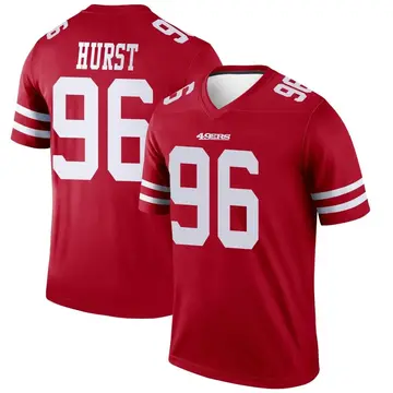 Men's Maurice Hurst San Francisco 49ers Legend Scarlet Jersey
