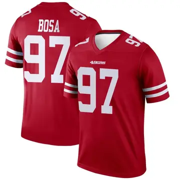 Men's Nick Bosa San Francisco 49ers Legend Scarlet Jersey