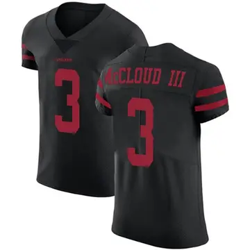 Men's Ray-Ray McCloud III San Francisco 49ers Elite Black Alternate Vapor Untouchable Jersey