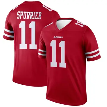 Men's Steve Spurrier San Francisco 49ers Legend Scarlet Jersey