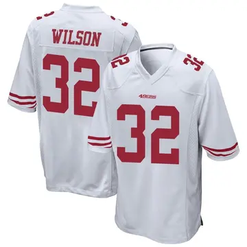 Men's Tavon Wilson San Francisco 49ers Game White Jersey