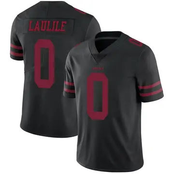Men's Tomasi Laulile San Francisco 49ers Limited Black Alternate Vapor Untouchable Jersey