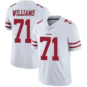 Men's Trent Williams San Francisco 49ers Limited White Vapor Untouchable Jersey