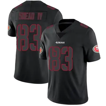 Men's Willie Snead IV San Francisco 49ers Limited Black Impact Jersey