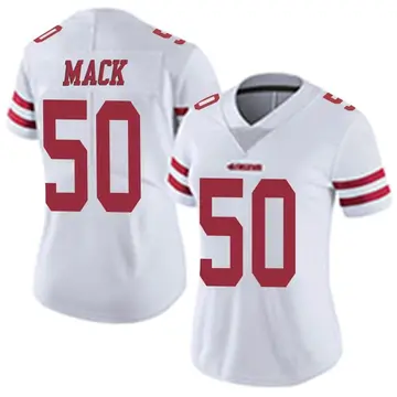Women's Alex Mack San Francisco 49ers Limited White Vapor Untouchable Jersey