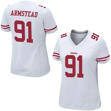Women's Arik Armstead San Francisco 49ers Game White Jersey