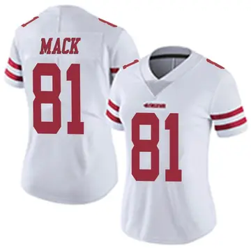 Women's Austin Mack San Francisco 49ers Limited White Vapor Untouchable Jersey