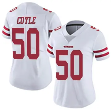 Women's Brock Coyle San Francisco 49ers Limited White Vapor Untouchable Jersey