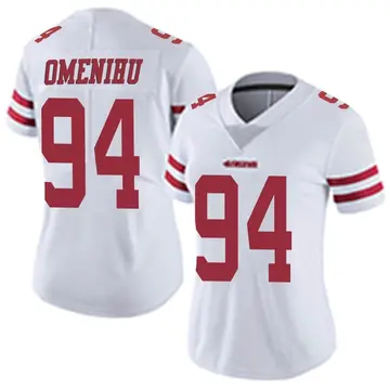 Women's Charles Omenihu San Francisco 49ers Limited White Vapor Untouchable Jersey