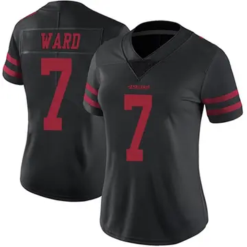 Women's Charvarius Ward San Francisco 49ers Limited Black Alternate Vapor Untouchable Jersey