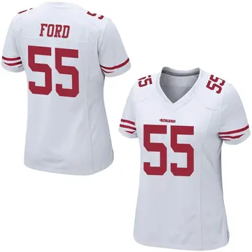 Women's Dee Ford San Francisco 49ers Game White Jersey