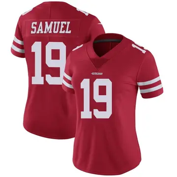 Women's Deebo Samuel San Francisco 49ers Limited Red Team Color Vapor Untouchable Jersey