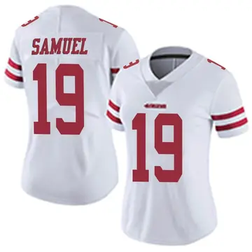 Women's Deebo Samuel San Francisco 49ers Limited White Vapor Untouchable Jersey