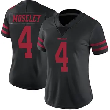 Women's Emmanuel Moseley San Francisco 49ers Limited Black Alternate Vapor Untouchable Jersey