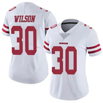 Women's Jarrod Wilson San Francisco 49ers Limited White Vapor Untouchable Jersey