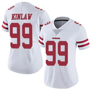 Women's Javon Kinlaw San Francisco 49ers Limited White Vapor Untouchable Jersey