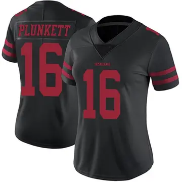 Women's Jim Plunkett San Francisco 49ers Limited Black Alternate Vapor Untouchable Jersey