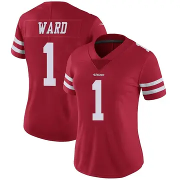 Women's Jimmie Ward San Francisco 49ers Limited Red Team Color Vapor Untouchable Jersey