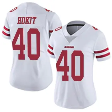 Women's Josh Hokit San Francisco 49ers Limited White Vapor Untouchable Jersey