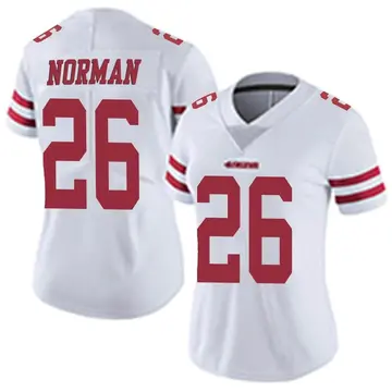 Women's Josh Norman San Francisco 49ers Limited White Vapor Untouchable Jersey