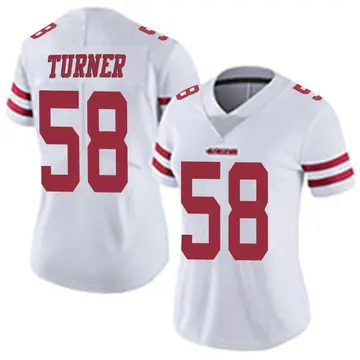 Women's Keena Turner San Francisco 49ers Limited White Vapor Untouchable Jersey