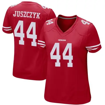 Women's Kyle Juszczyk San Francisco 49ers Game Red Team Color Jersey