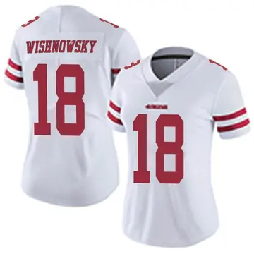 Women's Mitch Wishnowsky San Francisco 49ers Limited White Vapor Untouchable Jersey