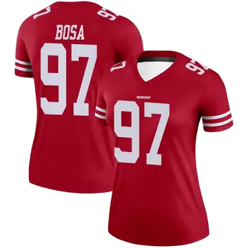 Women's Nick Bosa San Francisco 49ers Legend Scarlet Jersey