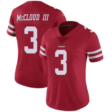 Women's Ray-Ray McCloud III San Francisco 49ers Limited Red Team Color Vapor Untouchable Jersey