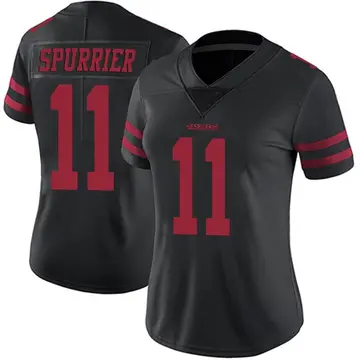 Women's Steve Spurrier San Francisco 49ers Limited Black Alternate Vapor Untouchable Jersey