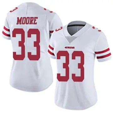 Women's Tarvarius Moore San Francisco 49ers Limited White Vapor Untouchable Jersey