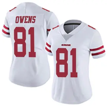 Women's Terrell Owens San Francisco 49ers Limited White Vapor Untouchable Jersey