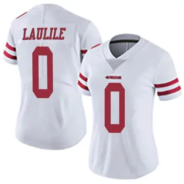Women's Tomasi Laulile San Francisco 49ers Limited White Vapor Untouchable Jersey