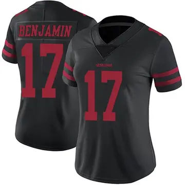 Women's Travis Benjamin San Francisco 49ers Limited Black Alternate Vapor Untouchable Jersey
